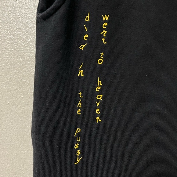 Voight by Valentina Unisex Pants Made in Heaven Sweatpants Sz XS - Picture 4 of 9